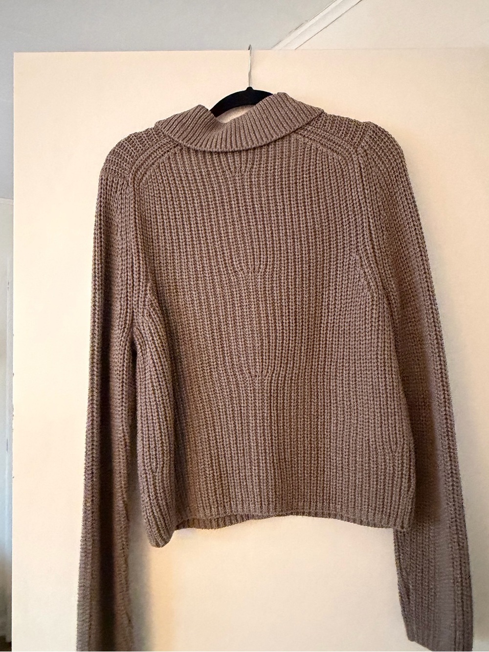 Knit Collared Cardigan - Picture 3 of 4
